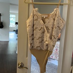 WAYF lace bodysuit